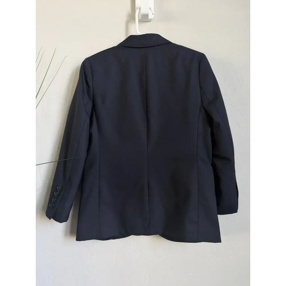 J.Crew Ludlow Boys Blazer 6 NWT Loro Piana Superfine Wool Navy Suit Jacket